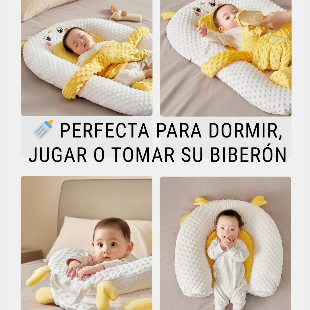 Cuna Almohada Que Evita Caídas y Llantos